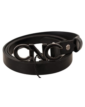 Cnc Logo Leather Belt