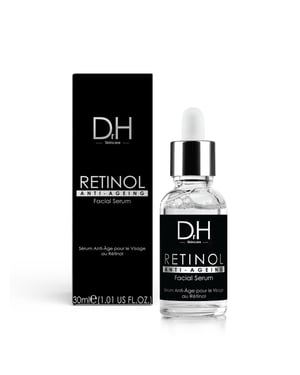 Dr H Anti-Ageing Retinol Facial Serum 30ml for Fine Lines, Wrinkles, Loss of Firmness