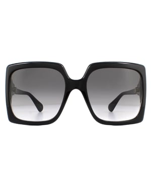 Gucci Zonnebril GG0876S 001 Zwart Grijs Verloop