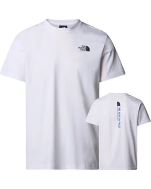 The North Face Men's Vertical Logo SS T-Shirt White