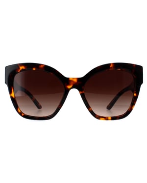 Prada Square Womens Honey Tortoise Brown Gradient PR17ZS