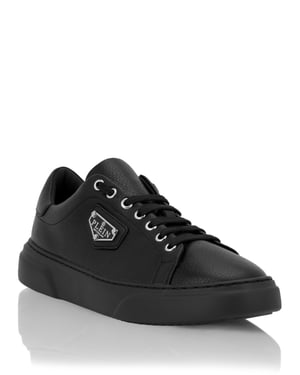 Läder Lo-Top Sneakers Iconic Plein