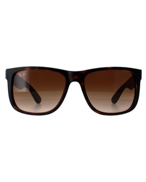 Ray-Ban Sunglasses Justin 4165 Rubber Light Havana Brown Gradient 710/13