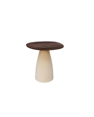 Brix salontafel marron - mangohout 50 cm