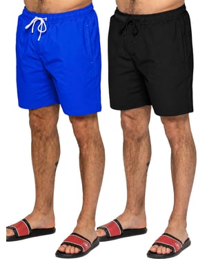 Kruze | 2 Pack Mens Swim Shorts