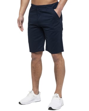 Enzo | Mens Chino Shorts In Navy