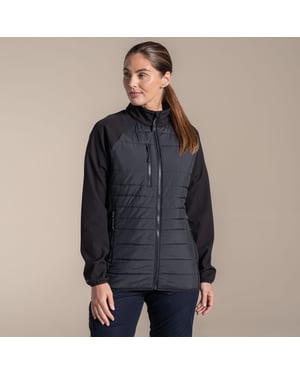 Craghoppers Womens/Ladies Expert Compresslite Hybrid Jacket (Black)