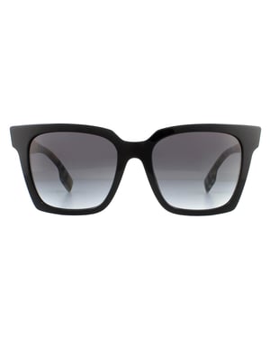 Burberry Zonnebril Be4335 39298G Zwart Grijs Verloop