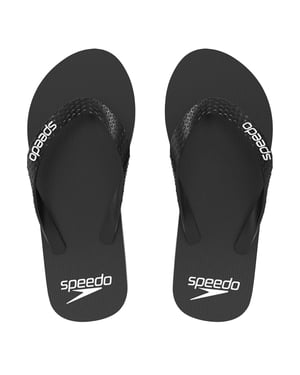 Speedo Teenslippers Heren Logo (Zwart)