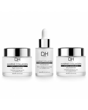 Dr H Anti-Ageing Marine Collagen Care Pack for Fine Lines, Wrinkles, Loss of Firmness