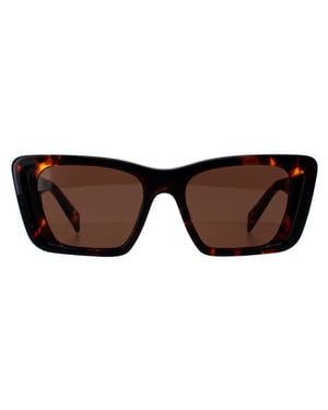 Prada PR08YS 01V8C1 honing havana donkerbruine zonnebril