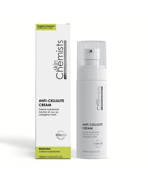 skinChemists Anti-Cellulite Anti-Ageing Cream 120ml for Cellulite, Loss of Firmness
