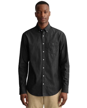 Enzo | Mens Regular Fit Denim Shirt