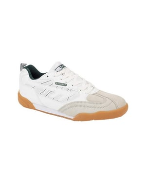 SQUASH Unisex Lace Up Sports Trainers White