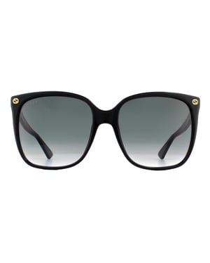 Gucci zonneBril GG0022S 001 Zwart grijze gradiënt