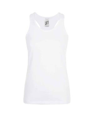 SOLS Dames/Dames Justin Tanktop (Wit)