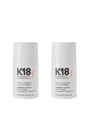 K18 Leave-in Molecular Repair Hair Mask 15ml Double