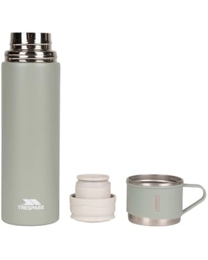 Trespass Recce Stainless Steel Flask (Sage)