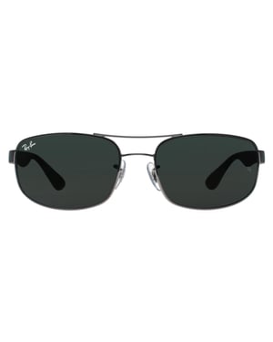 Rayban Sunglasses 3445 Gunmetal Green 004