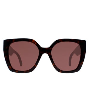 Gucci Square Dames Havana Bruin GG1300S