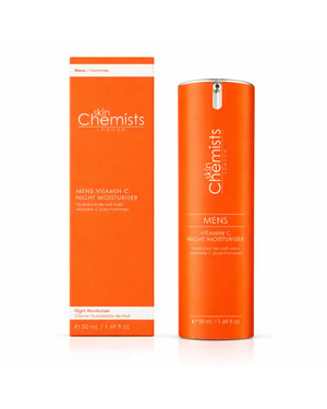 skinChemists Mannen Vitamin C Nachtvochtinbrengende Crème 50ml