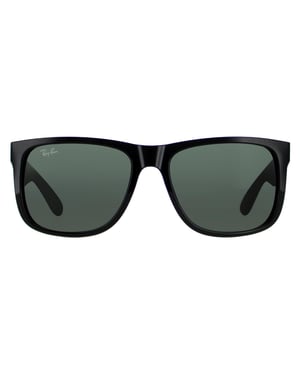 Ray-Ban Sunglasses Justin 4165 601/71 Shiny Black Green