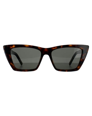 Saint Laurent zonnebril SL 276 Mica 002 Dark Havana Gray