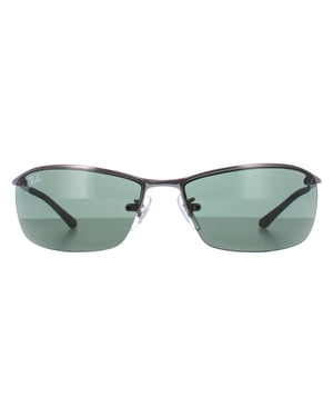 Ray-Ban Wrap Mens Gunmetal Green Sunglasses RB3183