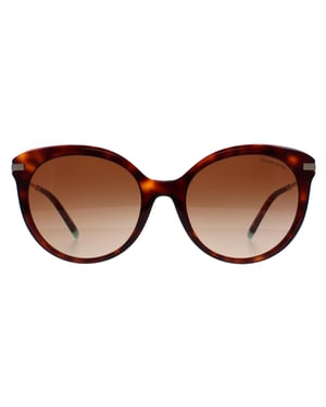 Tiffany Cat Eye Womens Havana Brown Gradient TF4189