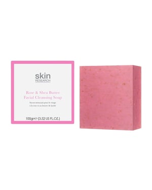 Skin Research Provence Rozen Gezichtsreinigingszeep 100g