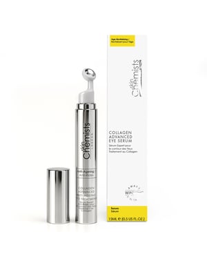 skinChemists Collagen Advanced Anti-Ageing Eye Treatment 15ml for Loss of Firmness, Fine Lines, Wrinkles