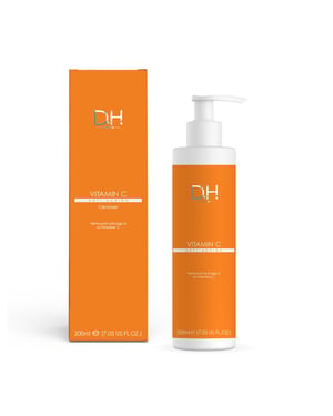 Dr H Vitamin C Anti-Ageing Cleanser 200ml for Brightening, Dark Spots, Loss of Firmness