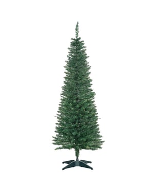 Homcom Kerstboom kunstspar smal met standaard 150cm -