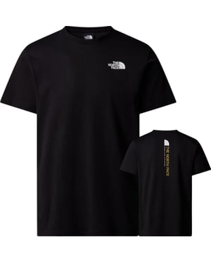 The North Face Men's Vertical Logo SS T-Shirt Black
