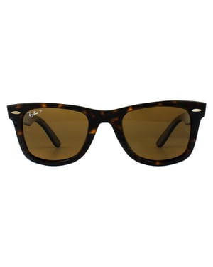 Ray-ban rechthoek unisex schildpad bruin gepolariseerde zonnebril