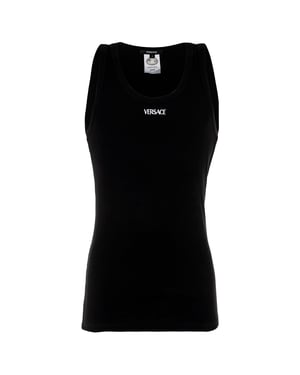 Versace Geribbelde Vest