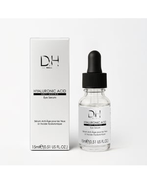 Dr H Hyaluronic Acid Anti-Ageing Eye Serum 15ml for Dryness, Fine Lines, Wrinkles, Puffiness