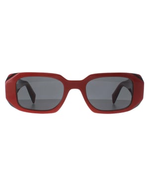 Prada PR17WS 12N5S0 oranje zwart donkergrijs zonnebril