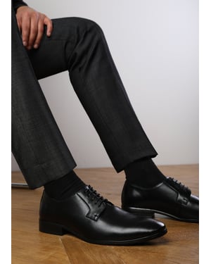 Wheres That From Mens 'Elliot' Lace Up Derby Formal Dress Work Shoes