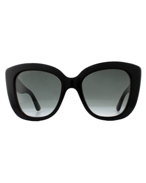 Gucci zonnebril GG0327S 001 Zwart grijze gradiënt