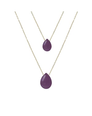 Luxenter Abelia-halsband i 18 karat gult guld