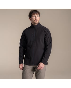 Craghoppers Mens Expert Soft Shell Jacket (Black)