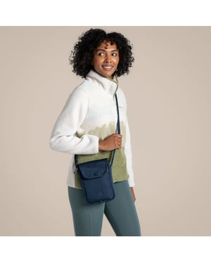 Craghoppers Kiwi National Trust Logo Crossbody Bag (Blue Stone)