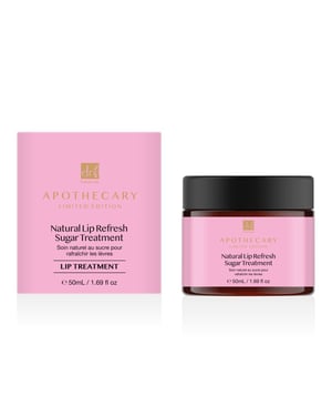 Dr. Botanicals Natural Lip Refresh Anti-Ageing Sugar Treatment 50ml for Fine Lines, Wrinkles, Dryness
