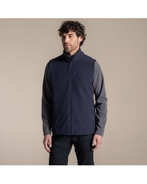 Craghoppers Mens Expert Basecamp II Softshell Gilet (Dark Navy)
