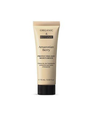 Organic & Botanic Anti-Ageing Amazonian Berry Day Moisturiser 15ml for Fine Lines, Wrinkles, Dryness