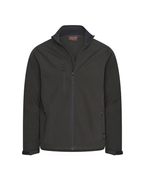 Cappuccino Italia Softshell zip jacket black