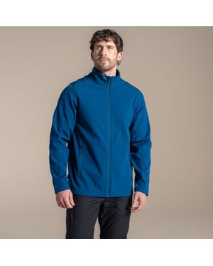 Craghoppers Herr Expert Basecamp II Soft Shell Jacket (Poseidon Blue)