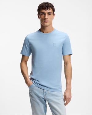 Tales T-shirt in Lichtblauw