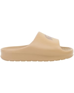 Lacoste Serve Slide 2.0 223 1 CFA Womens Off White Sliders
